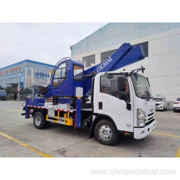 ISUZU 30m high altitude operation truck